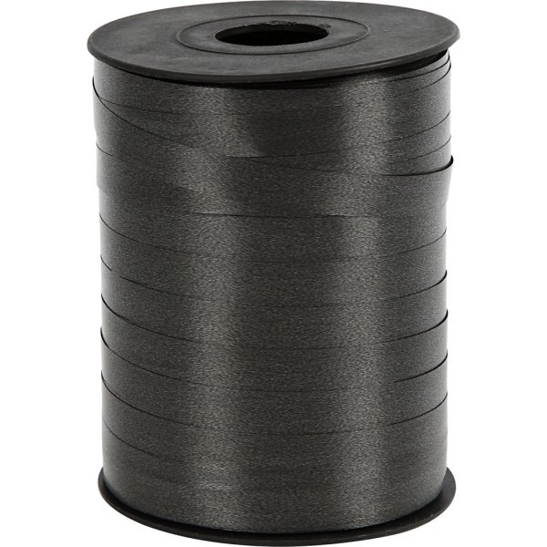 Geschenkkordel - Schwarz - glnzend - 250 m
