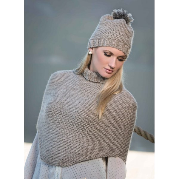 Strickanleitung - Poncho und Mtze (1309-6)