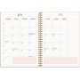 Kalender 24/25 - Lebensplaner rosa horizontal