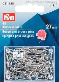 Sicherheitsnadel Baustahl 27mm silberfarben 60 Stk Sicherheitsnadel Baustahl 27mm silberfarben 60 Stk