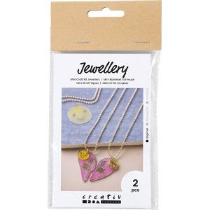 Mini-DIY-Schmuckset - Freundschaftskette aus schrumpfbarem Kunststoff Mini-DIY-Schmuckset - Freundschaftskette aus schrumpfbarem Kunststoff