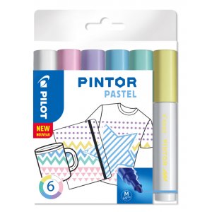Faserstiftset Pilot Pintor (Pastel Mix) - Medium Faserstiftset Pilot Pintor (Pastel Mix) - Medium