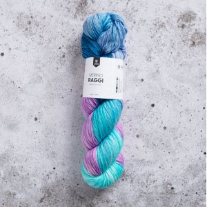 Merino Raggi 100g - Flieder und Rosa Merino Raggi 100g - Flieder und Rosa