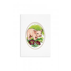 Stickset Karte - Auf dem Bauernhof 3er-Pack Stickset Karte - Auf dem Bauernhof 3er-Pack