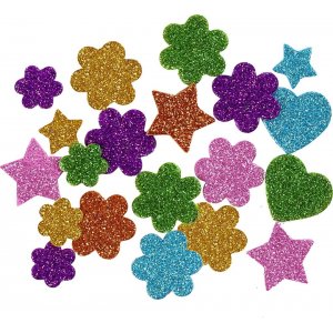 Dekorative Gummifiguren - 100 Stück Dekorative Gummifiguren - 100 Stück