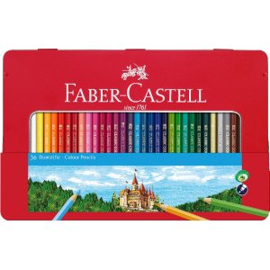 Buntstifte Hexagonal Castle Metalletui - 36 Farben Buntstifte Hexagonal Castle Metalletui - 36 Farben