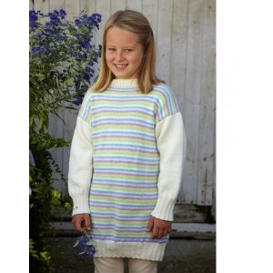 Strickmuster - Langer Pullover Strickmuster - Langer Pullover
