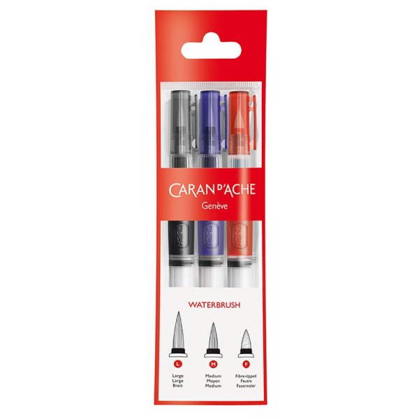 Pinselstift Caran d'Ache - 3 leere Pinselstifte