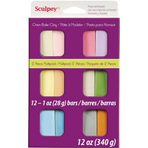 Sculpey Clay Multipack 28g - Pastell Sculpey Clay Multipack 28g - Pastell