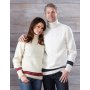 Strickmuster - Pullover mit Streifen, Mtze und Schal