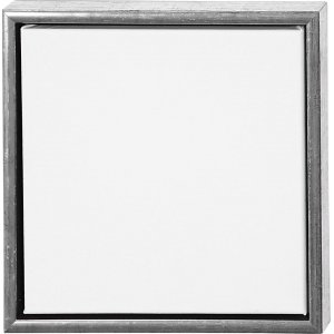 ArtistLine Leinwand mit Rahmen - Antiksilber/Weiß - 34 x 34 cm ArtistLine Leinwand mit Rahmen - Antiksilber/Weiß - 34 x 34 cm