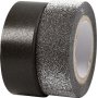 Vivi Gade Washi Tape - Schwarz/Glitzer