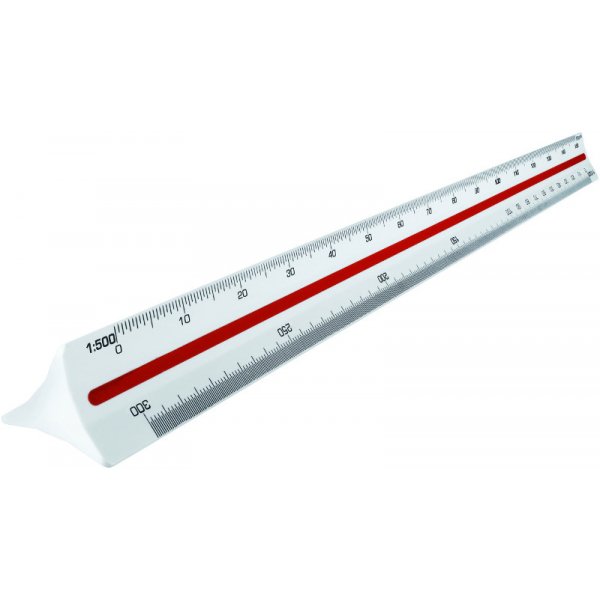 Lineal abgebildet - 1:500 > 1:2500