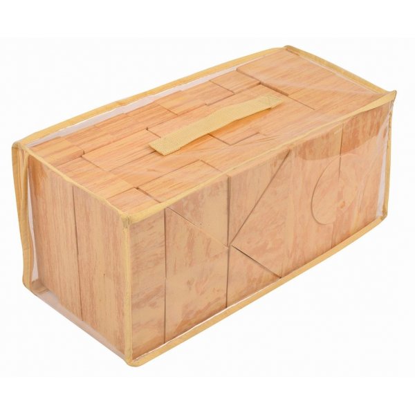 Softblcke holzfarben 56 Stk