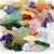 Glasperlen - gemischte Farben - Blatt - Blume - 60 g Glasperlen - gemischte Farben - Blatt - Blume - 60 g