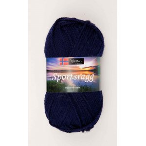 Wikingergarn Sportlappen 50g - Marineblau (526) SR Wikingergarn Sportlappen 50g - Marineblau (526) SR
