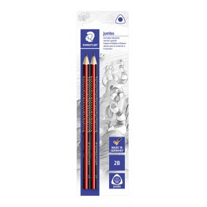 Jumbo-Bleistifte 2B - 2 Bleistifte Jumbo-Bleistifte 2B - 2 Bleistifte