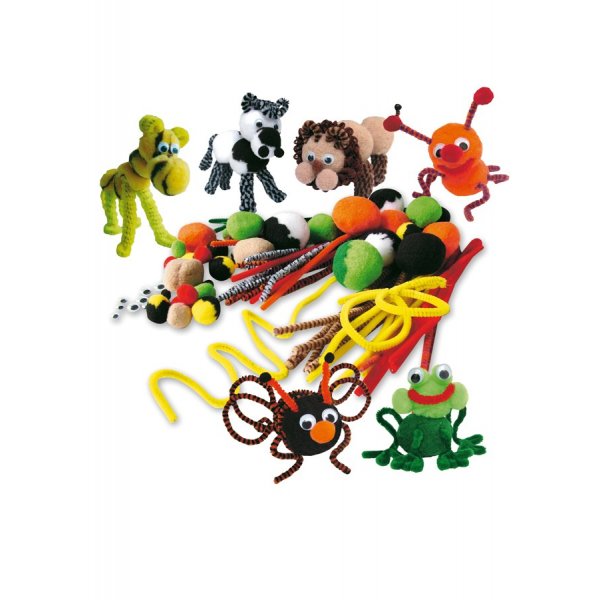 Pompom-Tierhandwerk (1)