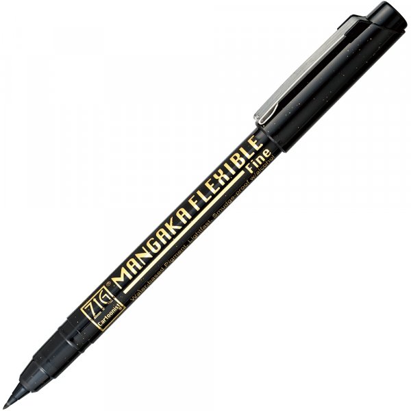 Fineliner ZIG Mangaka Flexible Schwarz