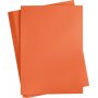 Farbiger Karton - Orange - A2 - 180 g - 100 Blatt