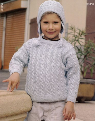 Strickmuster - Pullover, Strickjacke, Hose und Mtzen