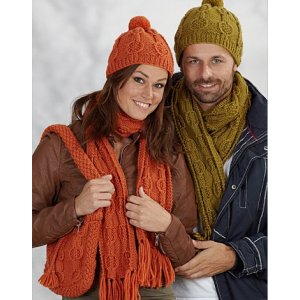 Strickmuster - Strickmütze, Schal, Tasche und Teehaube Strickmuster - Strickmütze, Schal, Tasche und Teehaube