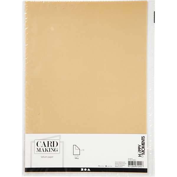 Pergamentpapier - natur - A4 - 10 Blatt