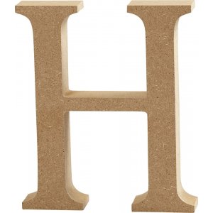 Buchstabe - 13 x 2 cm - H Buchstabe - 13 x 2 cm - H
