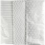 Seidenpapier - Silber - 50 x 70 cm - 17 g - 6 Blatt