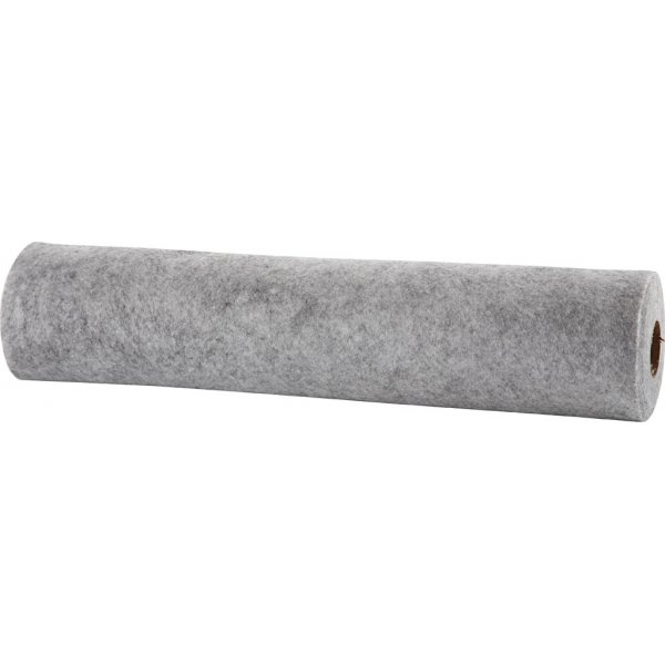 Hobbyfilz - grau - meliert - 5 m