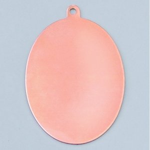 Anhänger 44 x 30 mm - oval 1-Loch Anhänger 44 x 30 mm - oval 1-Loch
