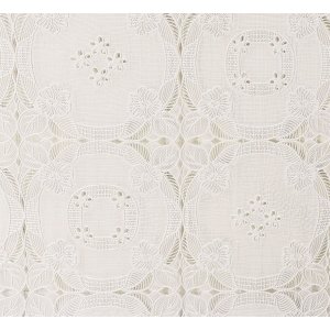 Wachstuch PVC Lace - Offwhite Wachstuch PVC Lace - Offwhite