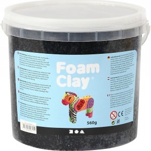 Foam Clay® - schwarz - 560 g Foam Clay® - schwarz - 560 g