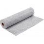 Hobbyfilz - grau - meliert - 5 m