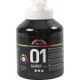 Schulfarbe - Acryl - Schwarz - Glnzend - 500 ml