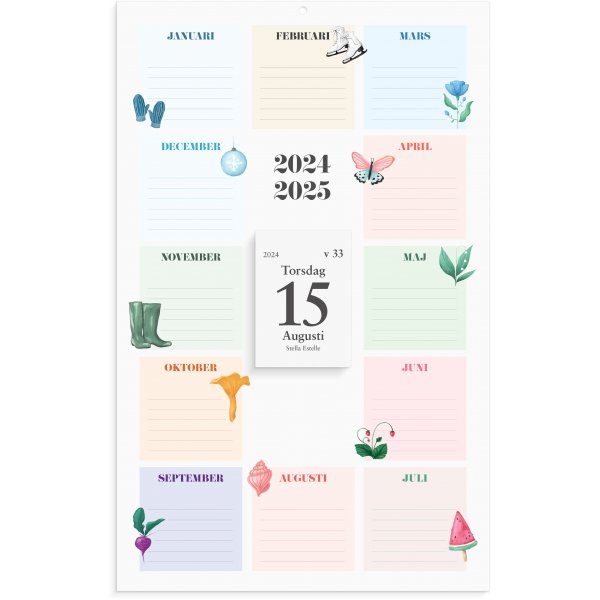 Wandkalender 24/25 - Klassenalmanach