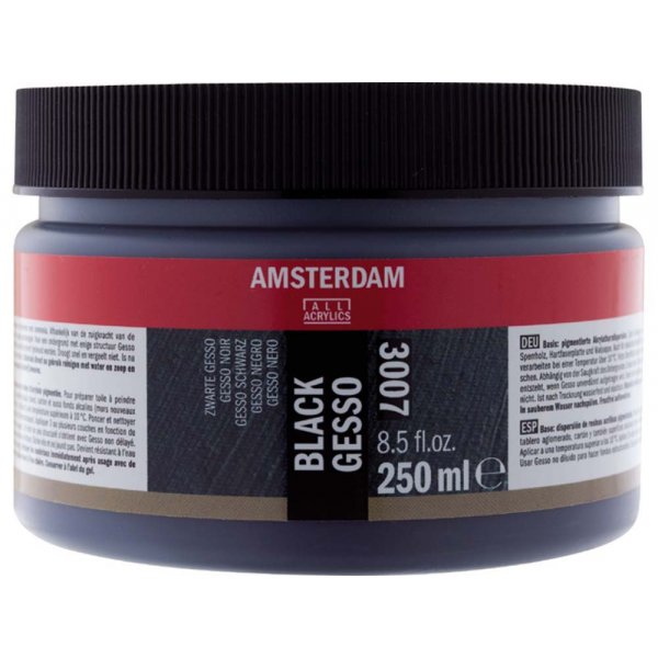 Gesso Amsterdam - Schwarz
