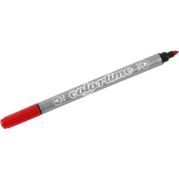 Colortime Doppelmarker - Standardfarben - 20 Stk