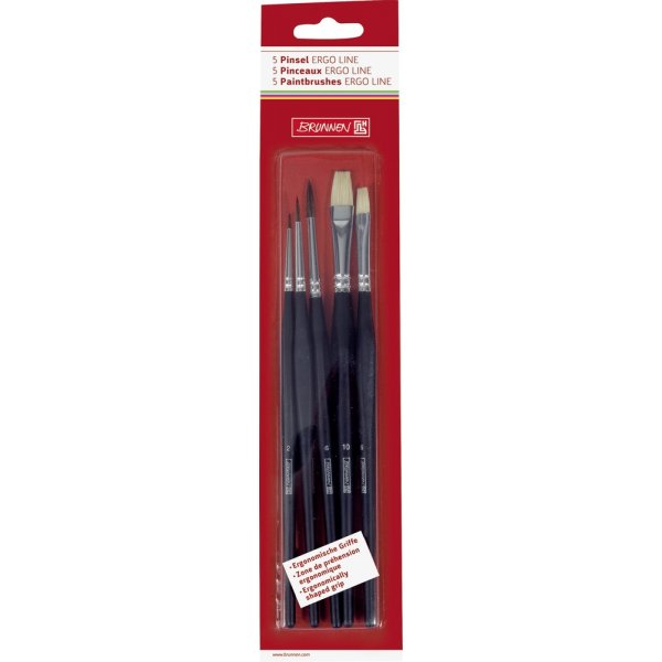 Brstenset ErgoLine - 5er-Pack