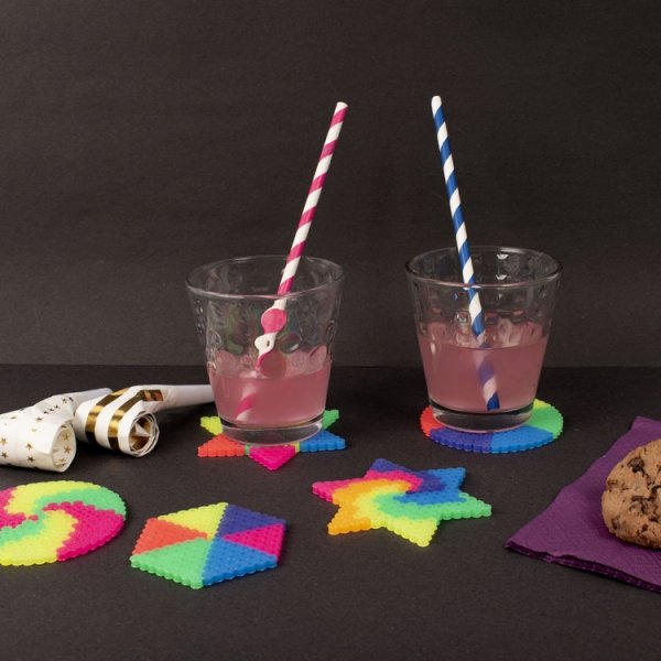 Rhrenperlen Neon - 5000 Stk