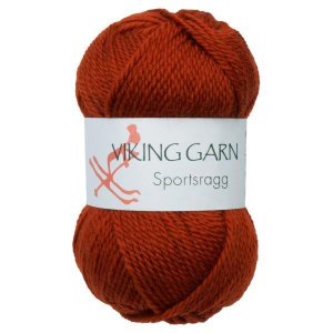 Wikingergarn Sportlappen 50g - Orangebraun (543) SR Wikingergarn Sportlappen 50g - Orangebraun (543) SR