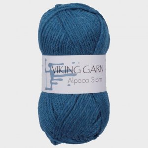 Wikingergarn Alpaca Storm 50g - Dunkelblau (525) Wikingergarn Alpaca Storm 50g - Dunkelblau (525)
