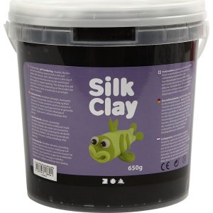 Silk Clay® - schwarz - 650 g Silk Clay® - schwarz - 650 g