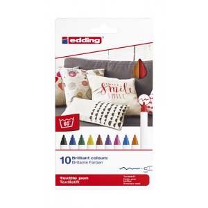 Edding 4600 Textilset Basic - 10 Teile Edding 4600 Textilset Basic - 10 Teile