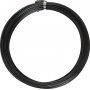 Aluminiumdraht - 2 mm - schwarz - 10 m