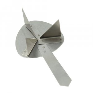 Brennplatte mit Griff ø 83 mm - für Teile 10-50 mm, 1-teilig Brennplatte mit Griff ø 83 mm - für Teile 10-50 mm, 1-teilig