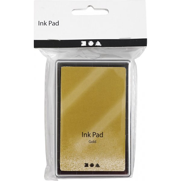 Stempelkissen - 9 x 6 cm - Gold