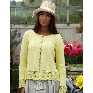 Strickmuster - Strickjacke mit Spitze Strickmuster - Strickjacke mit Spitze