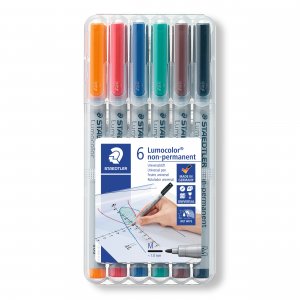 OH-Stifte Non-permanent 1 mm - 6 Stifte OH-Stifte Non-permanent 1 mm - 6 Stifte