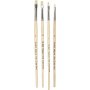 Natur Line Pinsel - Nr. 00+1+2+4 - Teller - 4 Stk